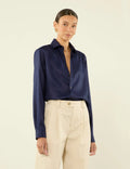 The Classic: TENCEL™ Lyocell, Navy Blue