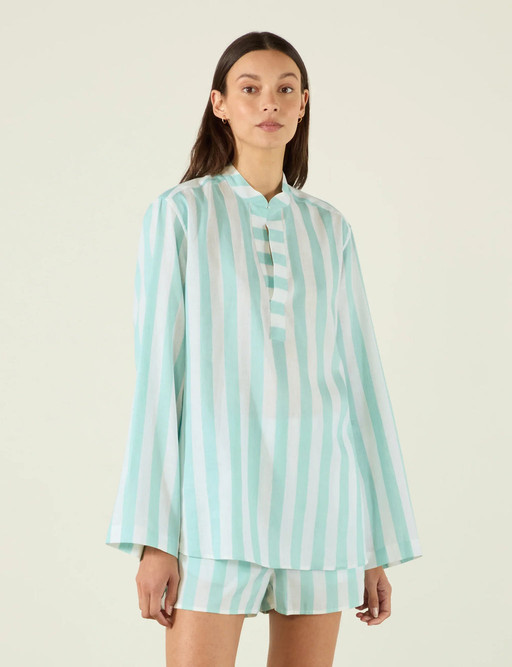 Ada: Weave, Mint Stripe