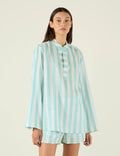 Ada: Weave, Mint Stripe
