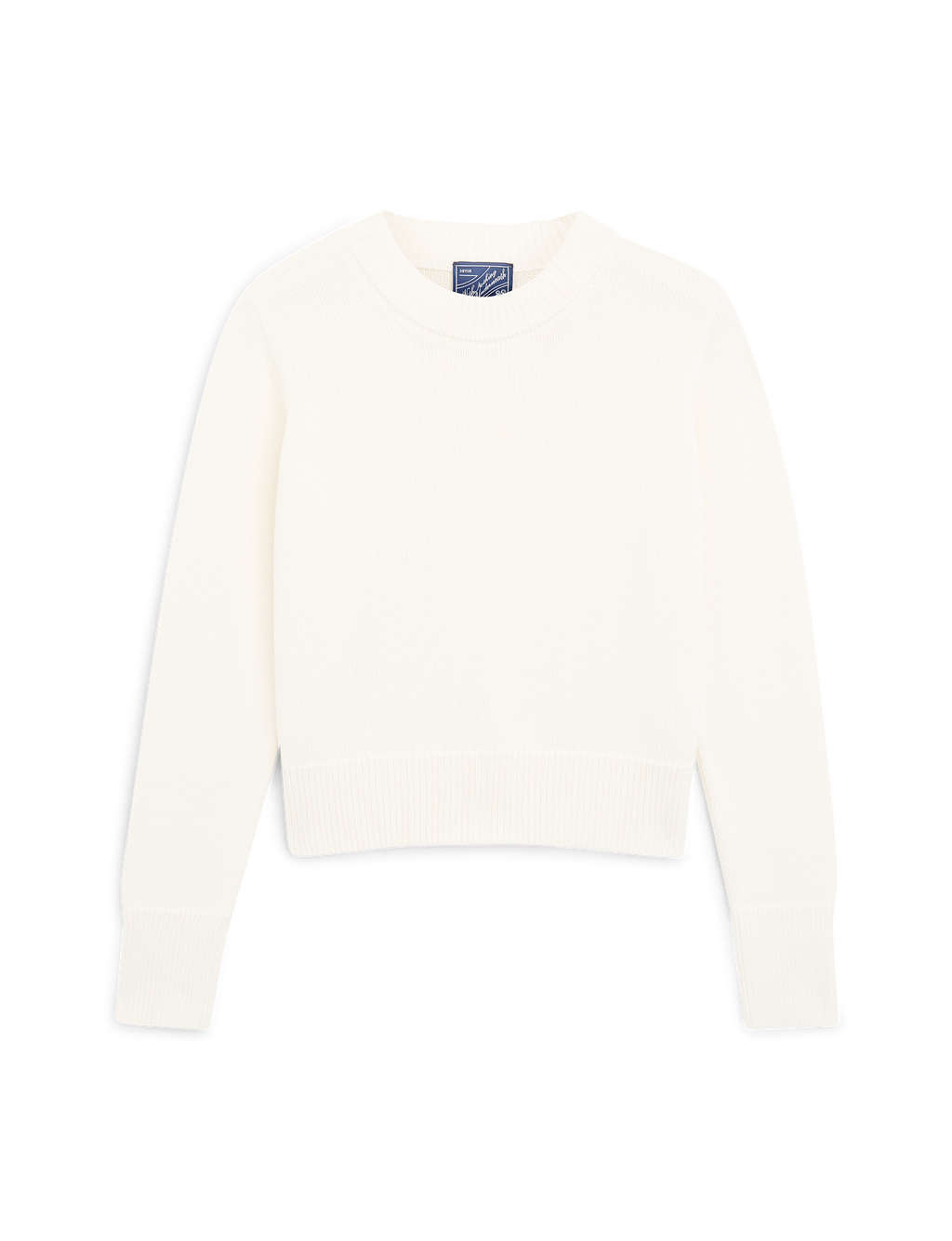 Devon Jumper: Cotton, Cream