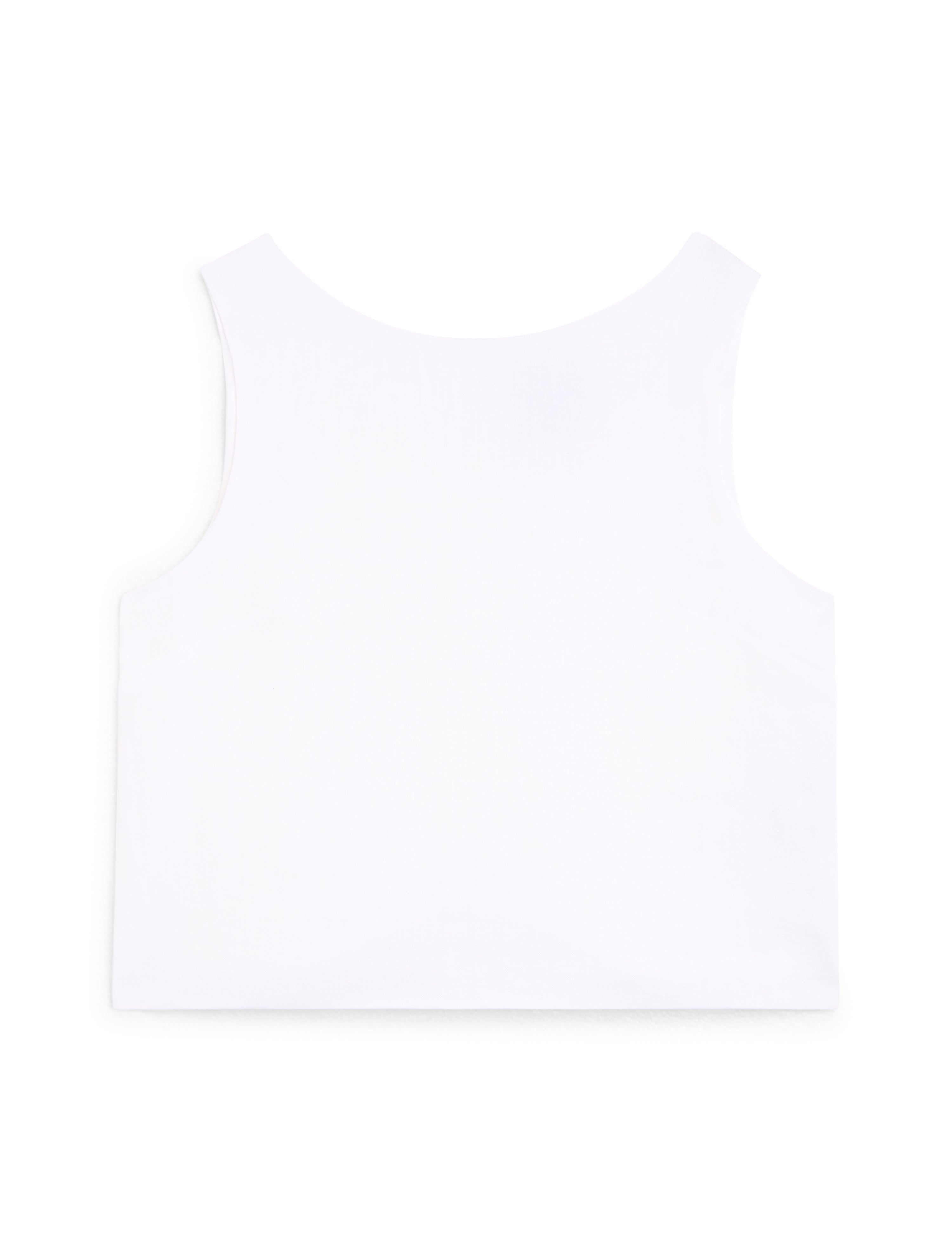 Jackie Top: Linen, White