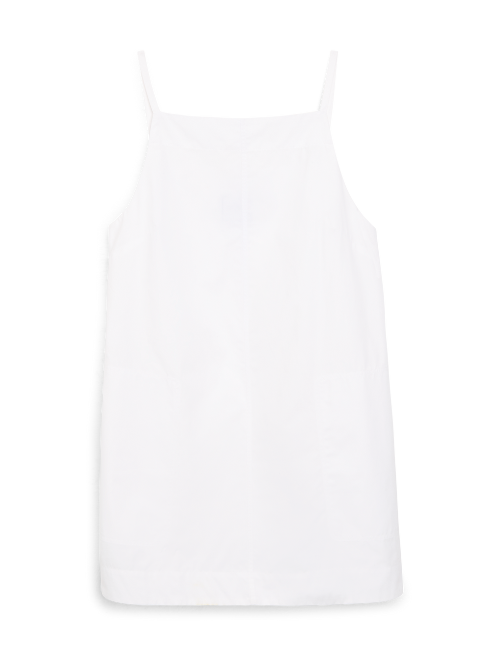 Andros Dress: Fine Poplin, White x Lucy Williams