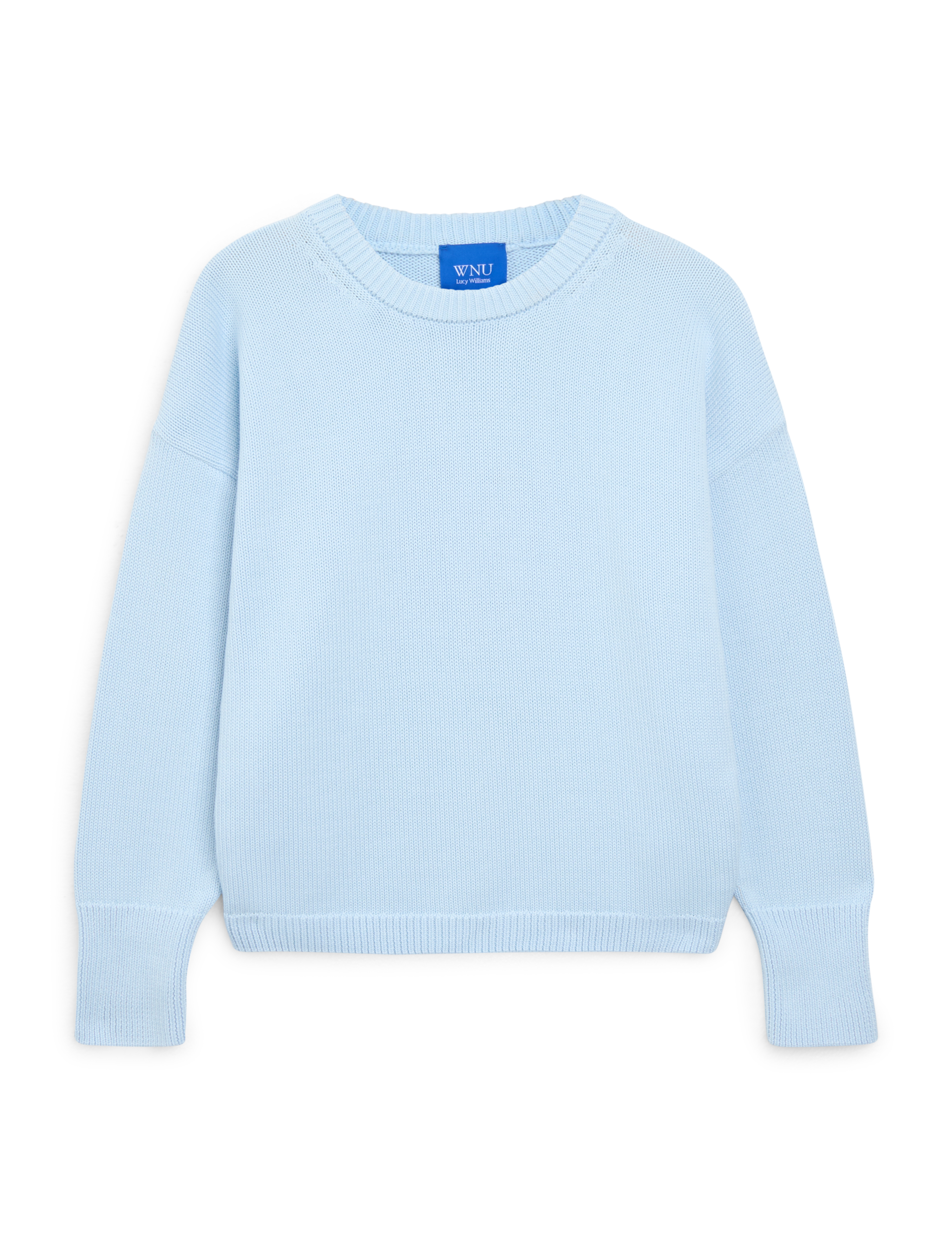 Sennen Jumper: Cotton, Icy Blue x Lucy Williams