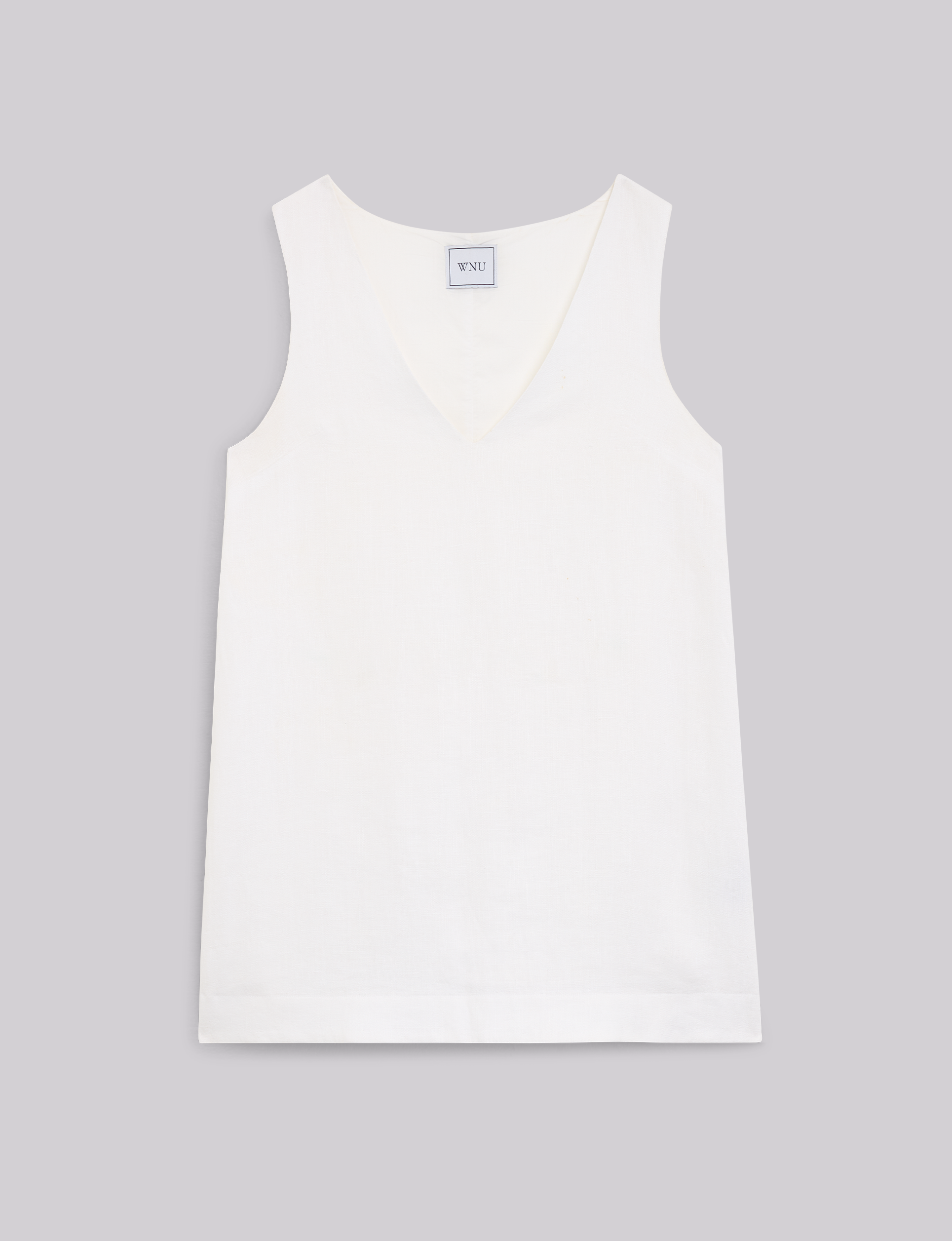 Sloane Dress: Linen, White