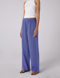 The Palazzo: Linen, Lapis Blue