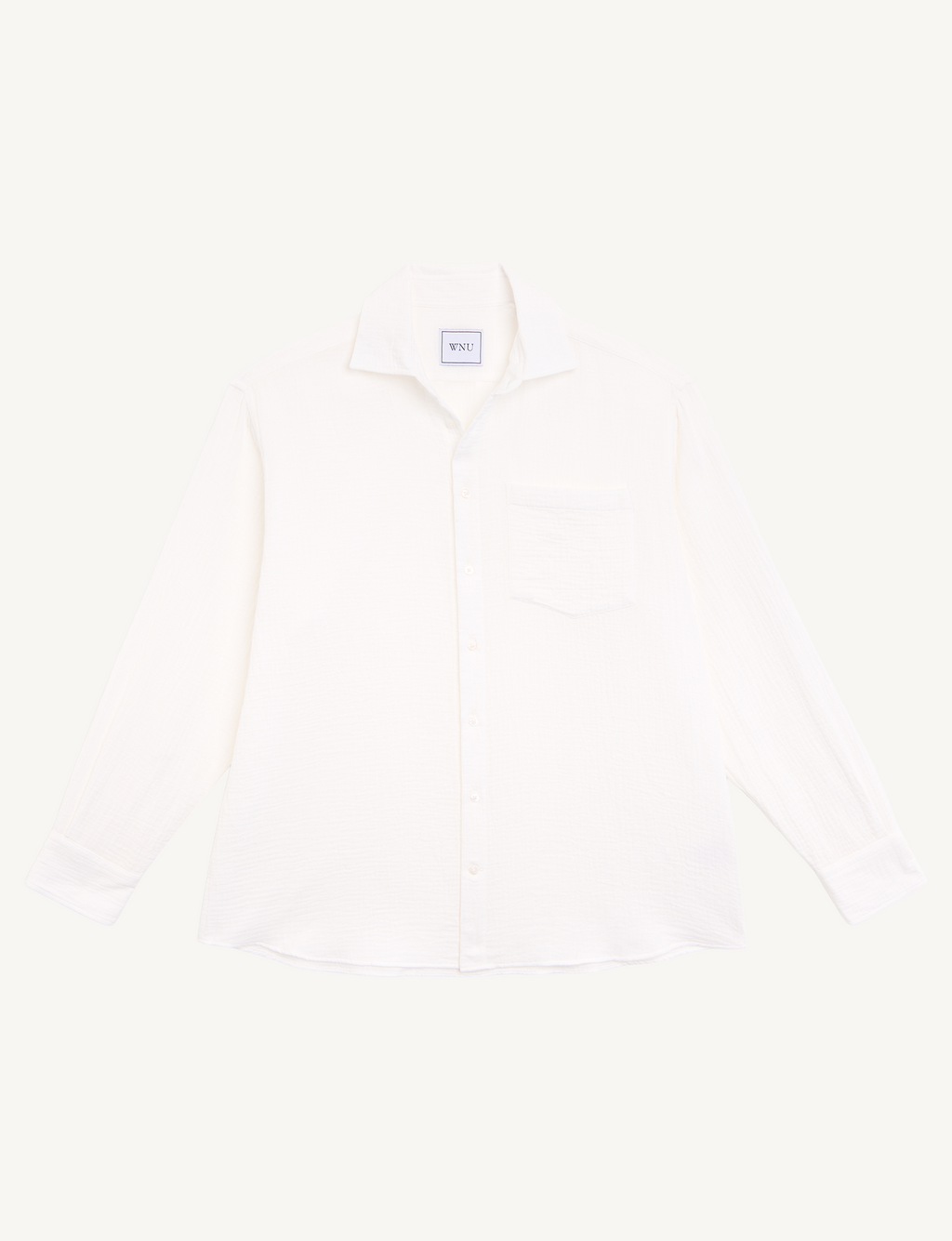 The Oversized: Cheesecloth, Off-White