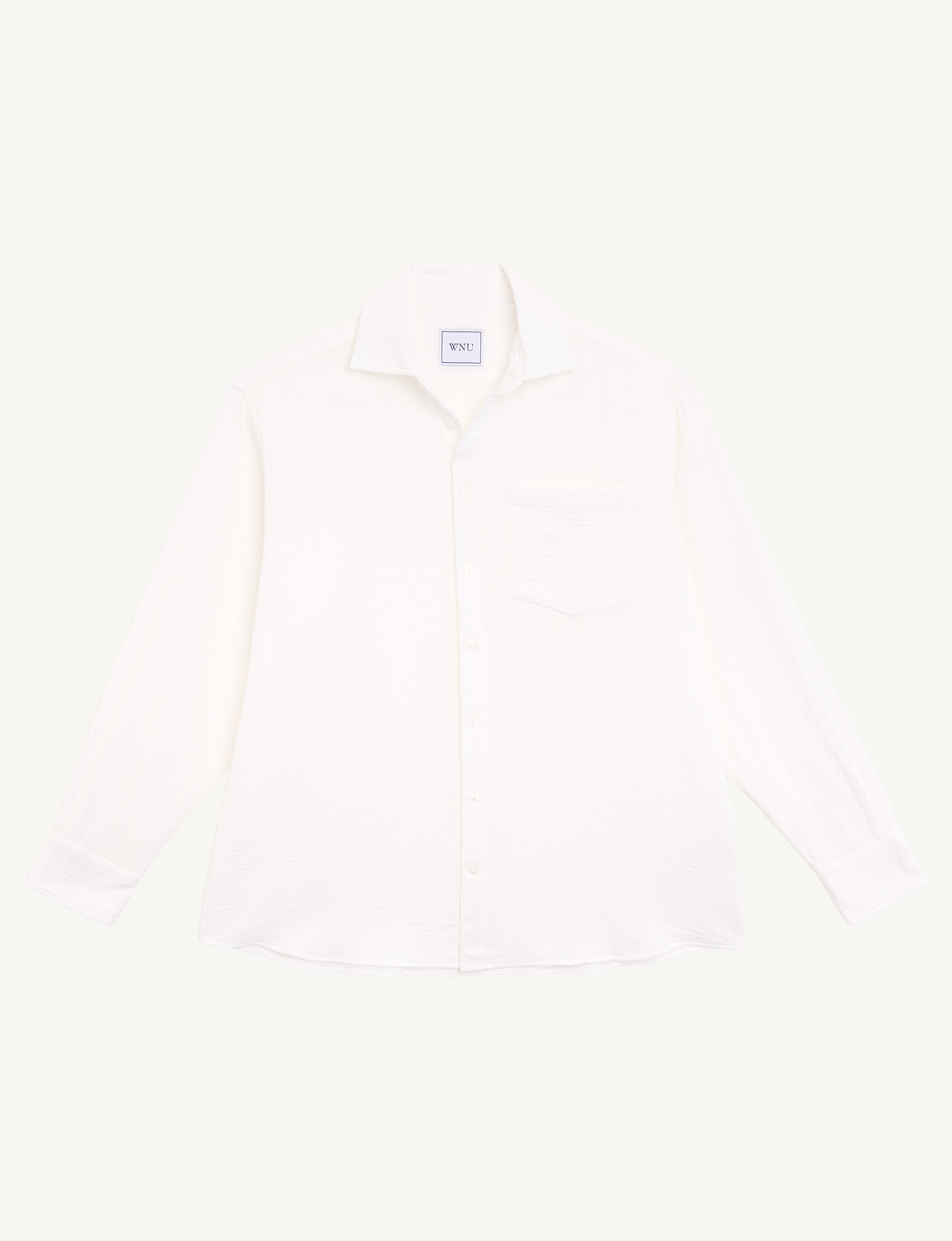 The Oversized: Cheesecloth, Off-White