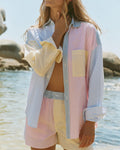 The Weekend: Seersucker, Multi Patchwork