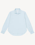 The Classic: Fine Brushed, Dusty Blue